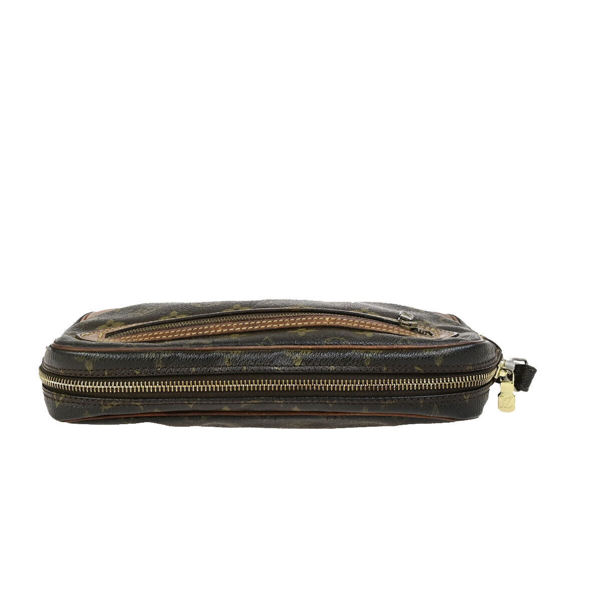 LOUIS VUITTON Marly Dragonne GM Clutch Hand Bag Monogram Brown M51825 05YG529