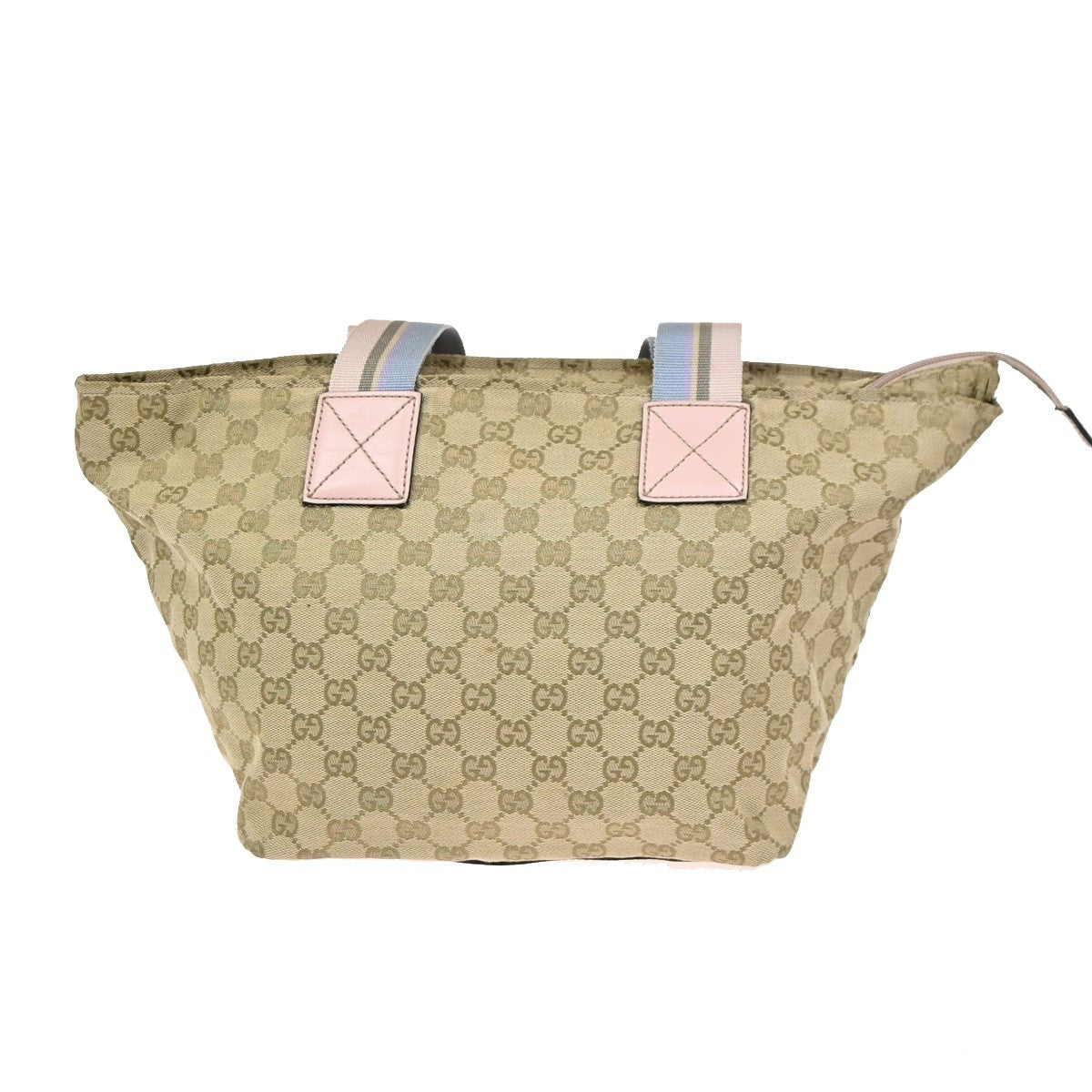 GUCCI Logo Sherry GG Pattern Shoulder Tote Bag Canvas Leather BN Italy 35KC687