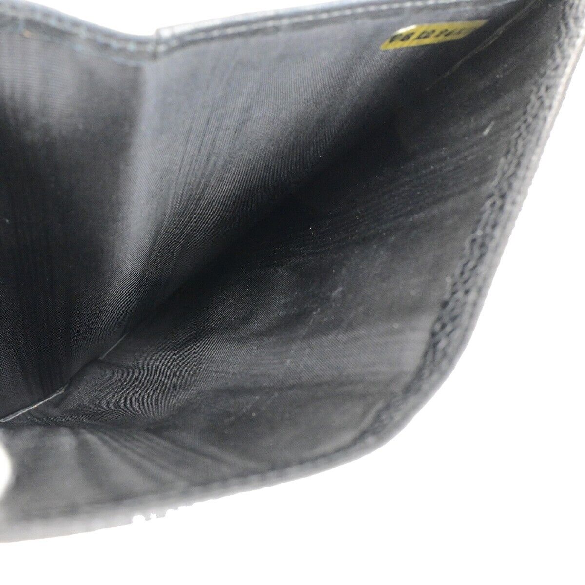 CHANEL CC Logo Long Bifold Wallet Purse Caviar Skin Leather Black GHW 33EB273