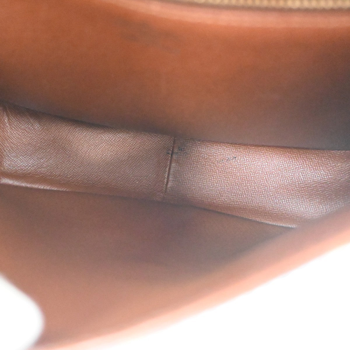LOUIS VUITTON Saint Cloud GM Shoulder Bag Monogram Leather Brown M51242 80CA689
