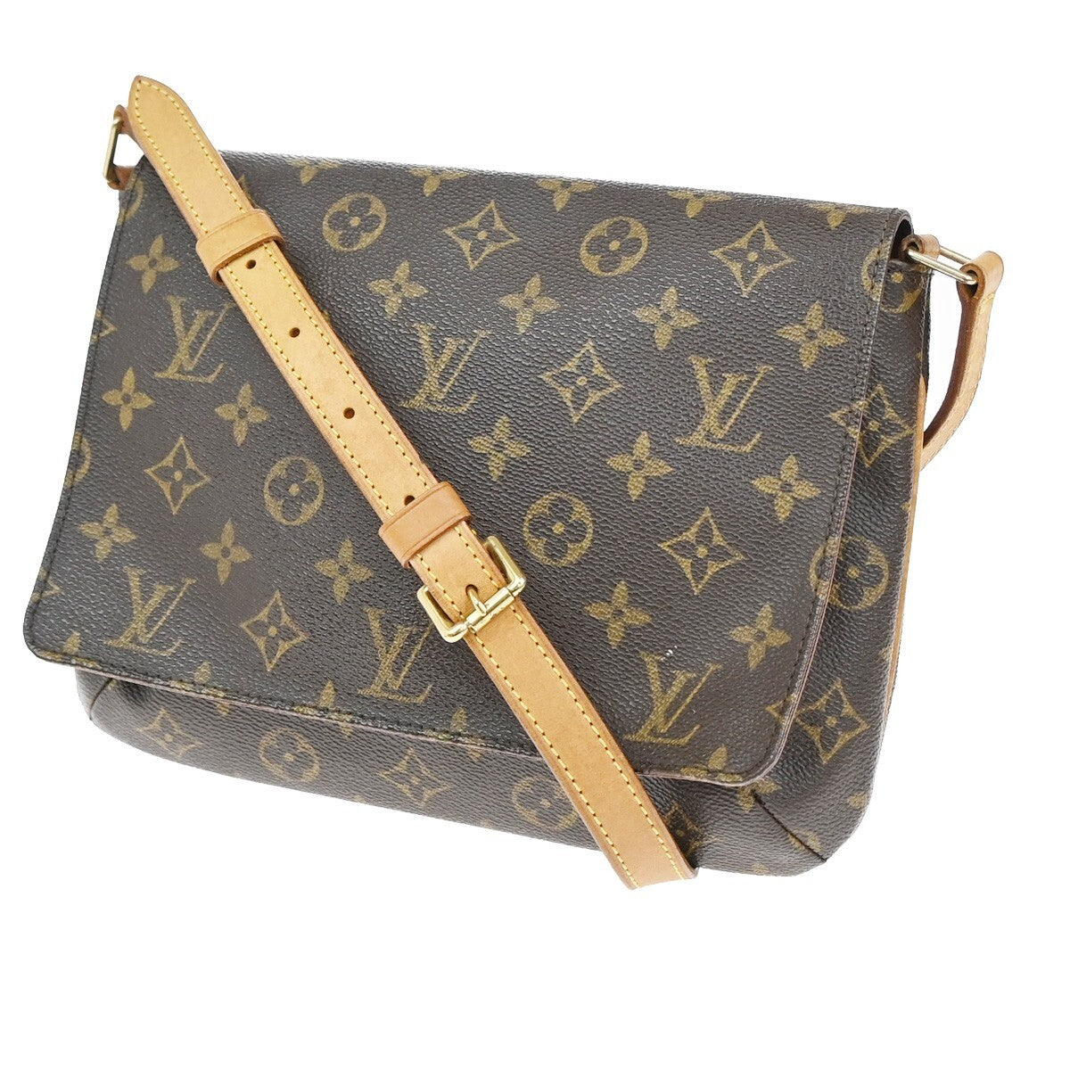 LOUIS VUITTON Musette Tango Short Shoulder Bag Monogram Leather M51257 13FB555