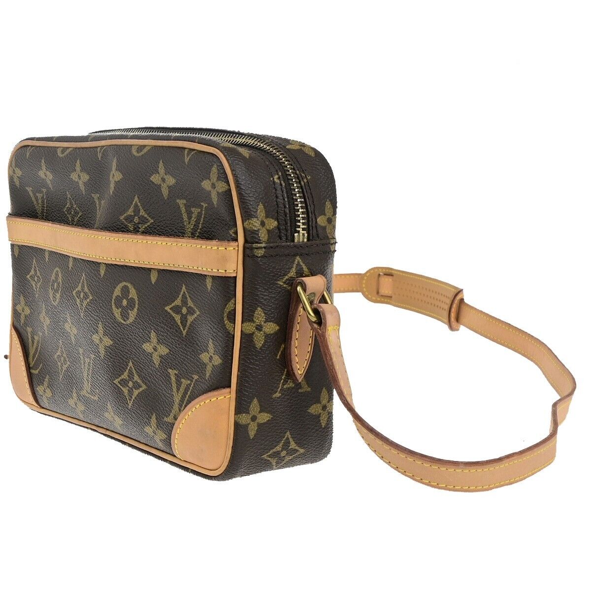 LOUIS VUITTON Trocadero 24 Shoulder Bag Monogram Leather Brown M51276 72EC620