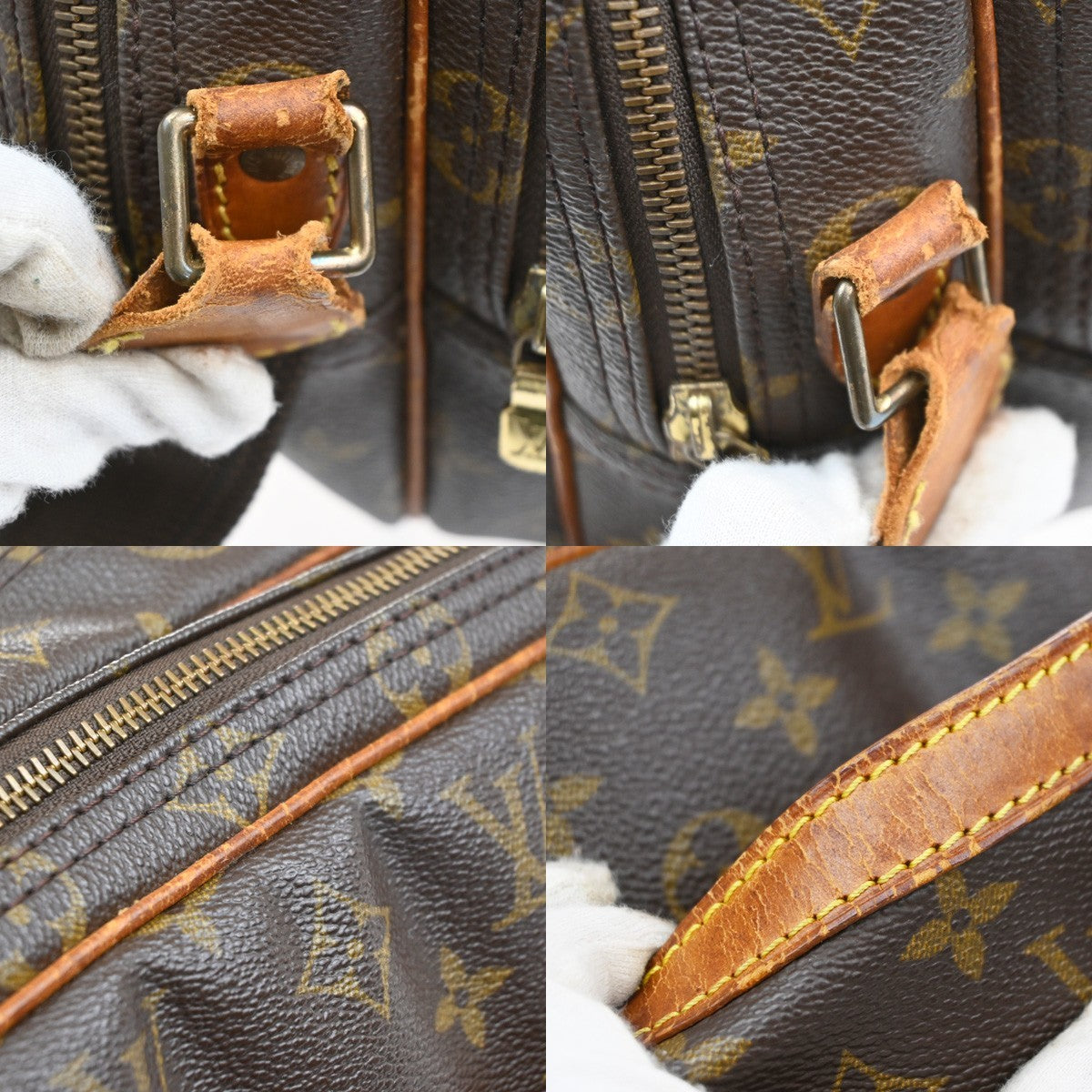 LOUIS VUITTON Reporter Crossbody Shoulder Bag Monogram Leather BN M45254 31SA023