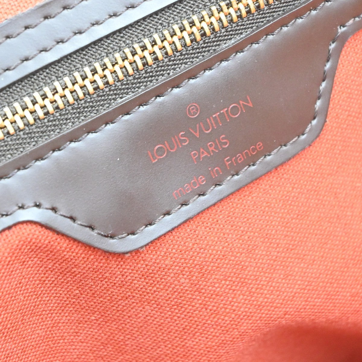 LOUIS VUITTON Chelsea Shoulder Tote Bag Damier Ebene Leather BN N51119 86YJ119