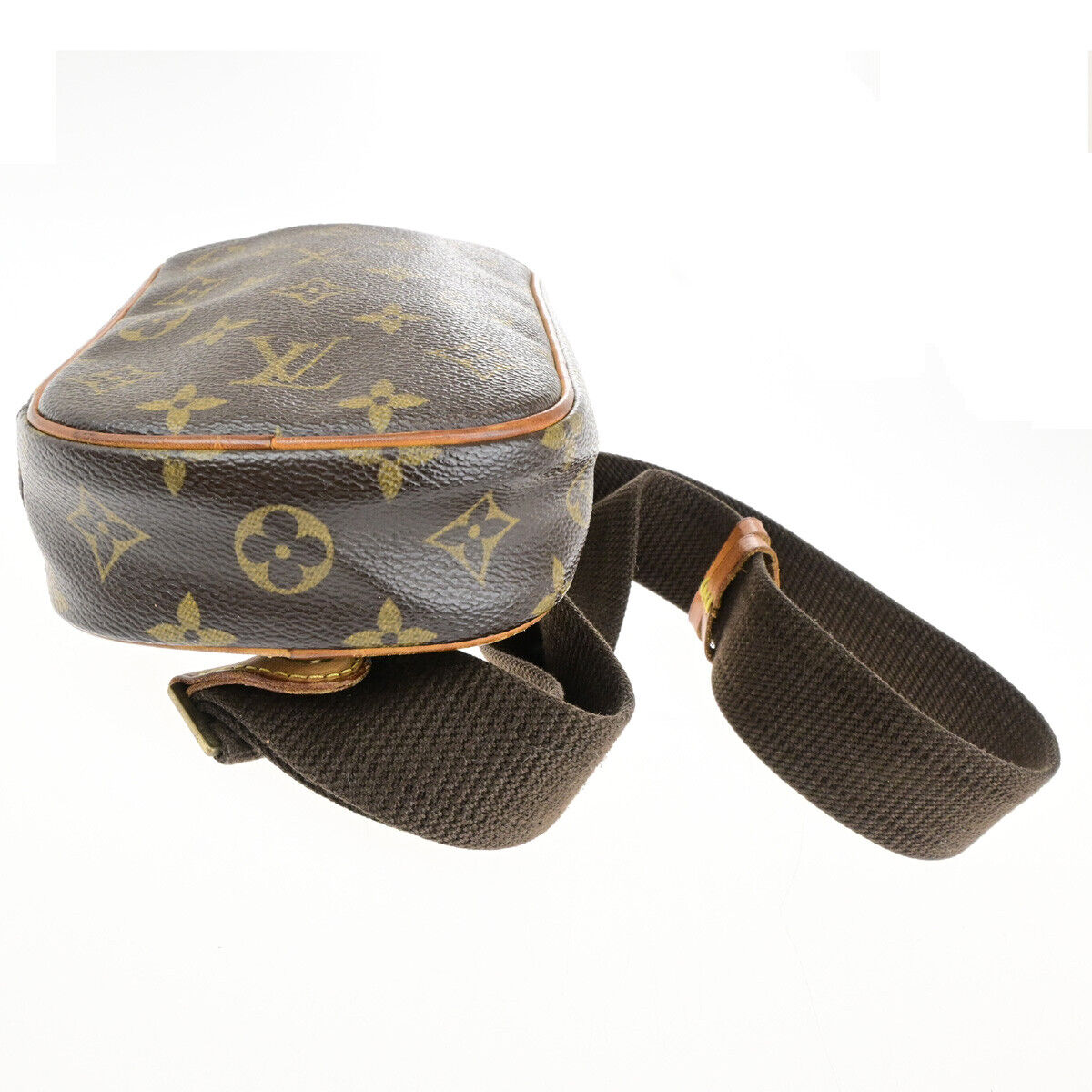 LOUIS VUITTON Pochette Gange Shoulder Bag Monogram Brown Spain M51870 76SJ582