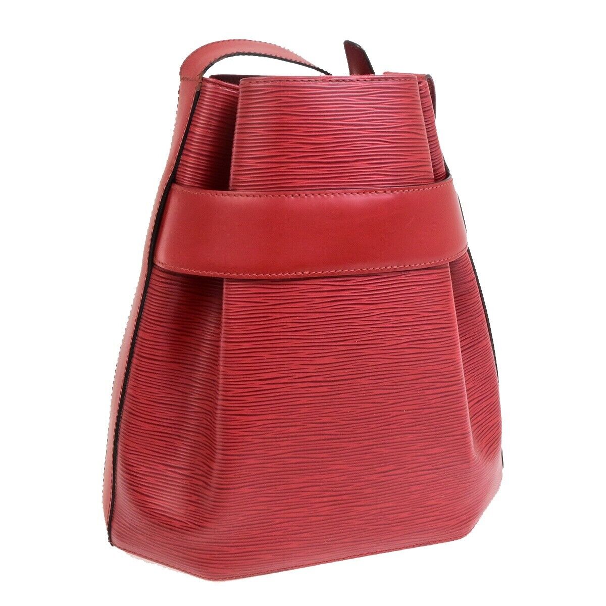 LOUIS VUITTON LV Sac De Paul PM Shoulder Bag Epi Leather Red M80197 34ED606
