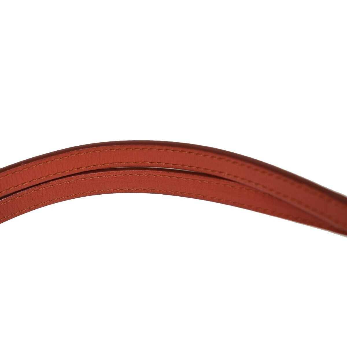 CHANEL CC Matelasse Chain Shoulder Bag Patent Leather Orange SHW 660RJ198