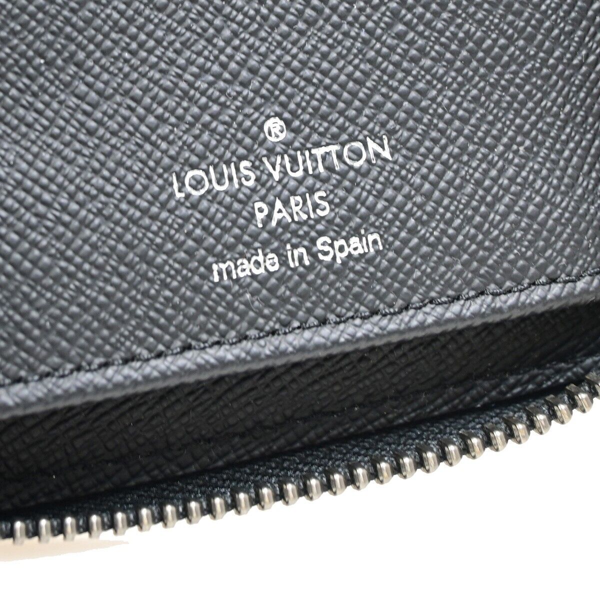 LOUIS VUITTON Zippy Wallet Vertical Monogram Eclipse Leather BK M62295 81FA615
