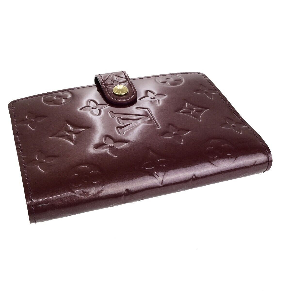 LOUIS VUITTON Agenda PM Day Planner Cover Monogram Vernis PE R21050 60FB243