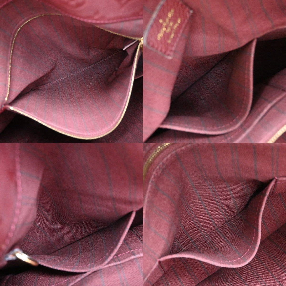 LOUIS VUITTON Artsy MM Shoulder Bag Monogram Empreinte Red M93451 614KP192