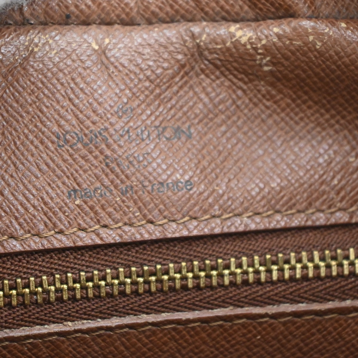 LOUIS VUITTON Boulogne 30 Shoulder Bag Monogram Leather Brown M51265 84YJ279