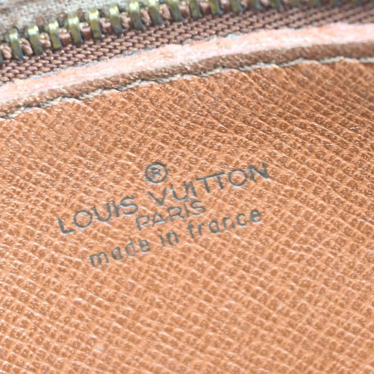 LOUIS VUITTON Jeune Fille MM Shoulder Bag Monogram Leather Brown M51226 67MA539