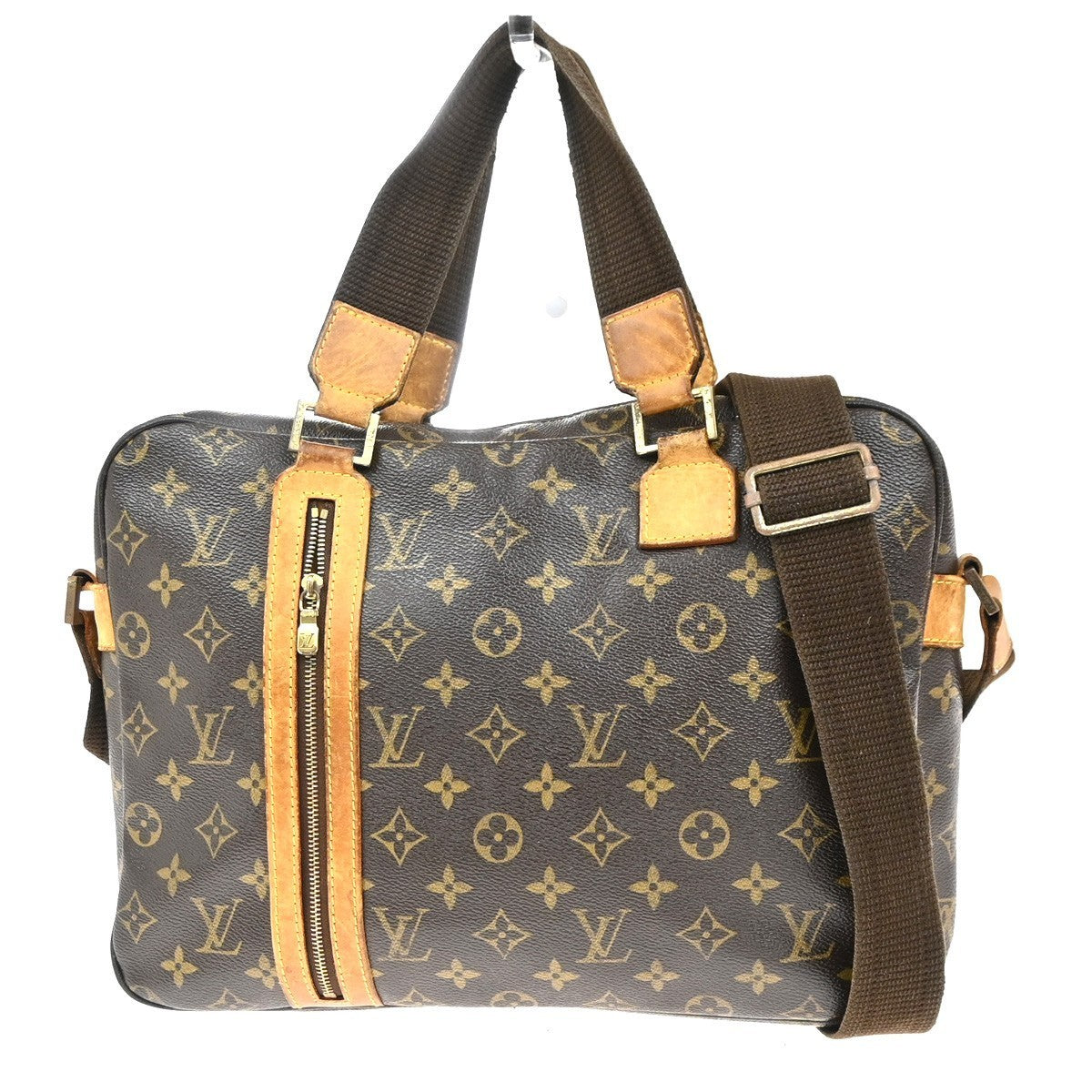 LOUIS VUITTON Sac Bosphore 2Way Hand Bag Monogram Leather Brown M40043 32MA243