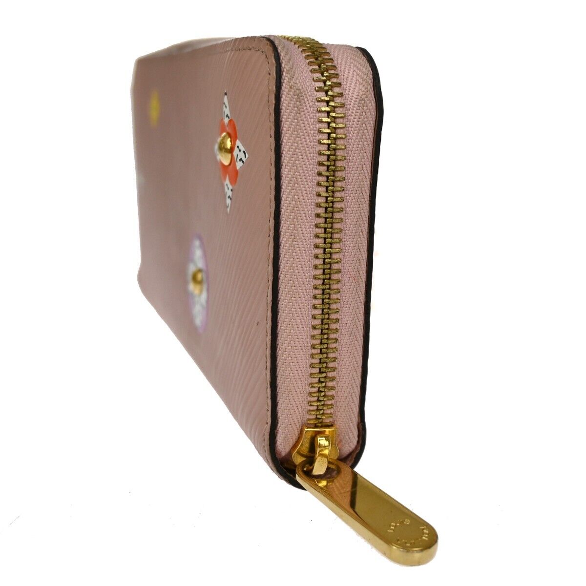 LOUIS VUITTON Zippy Wallet Long Bifold Purse Epi Leather Pink M62067 30GA974