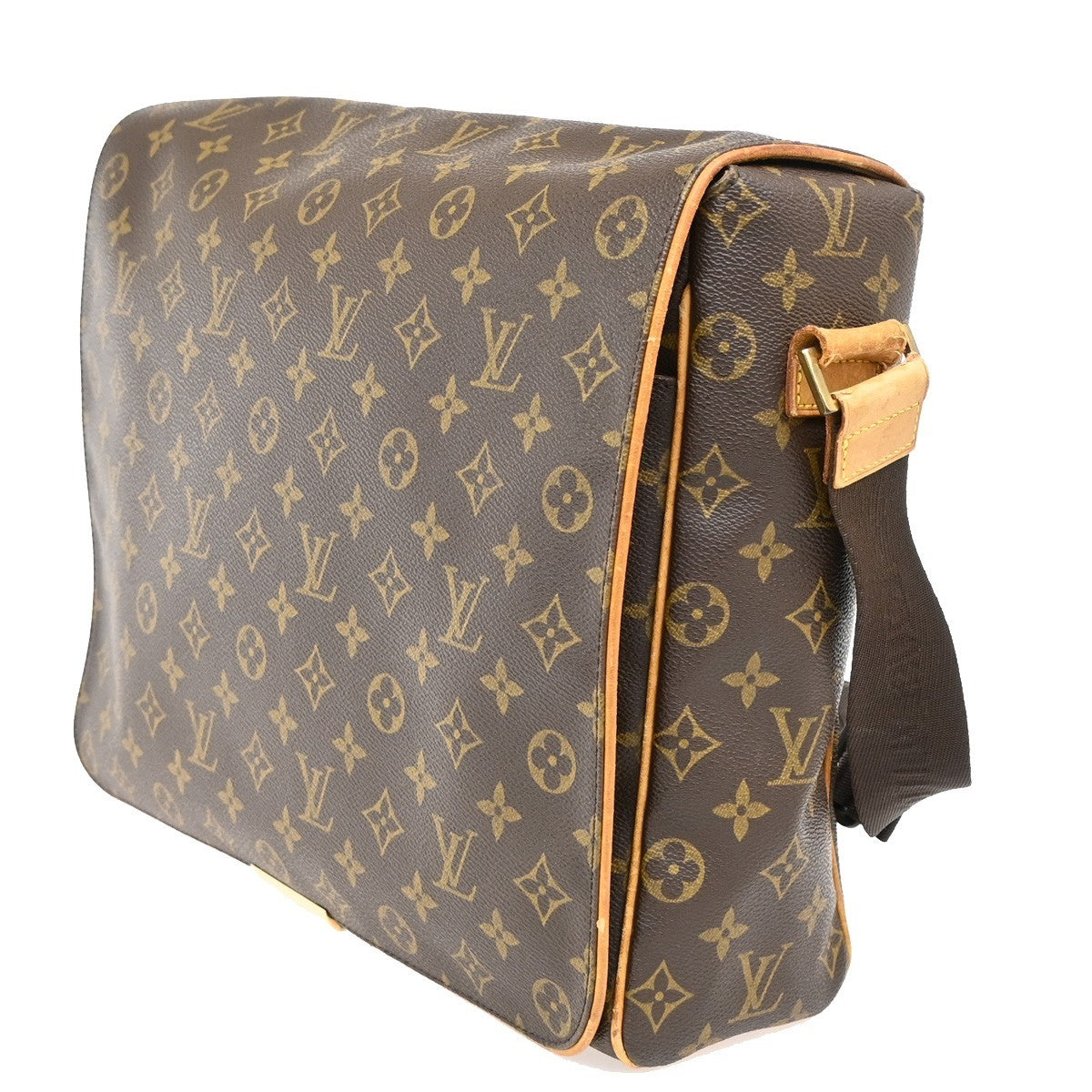 LOUIS VUITTON Abbesses Messenger Shoulder Bag Monogram Leather BN M45257 70KB539