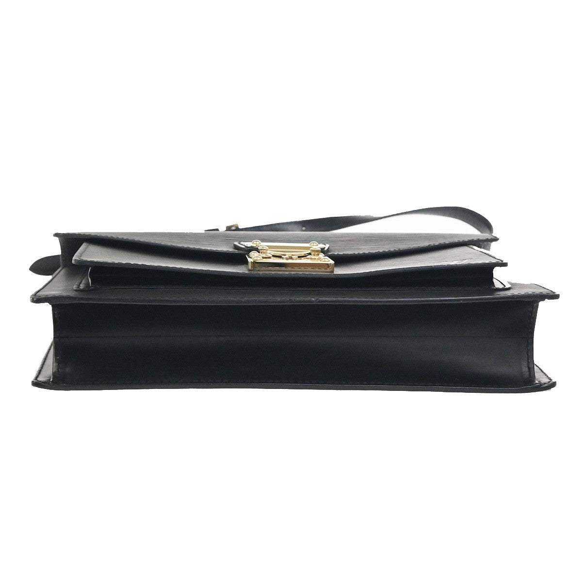 LOUIS VUITTON Monceau 2Way Shoulder Hand Bag Epi Leather Black M52122 12KC767