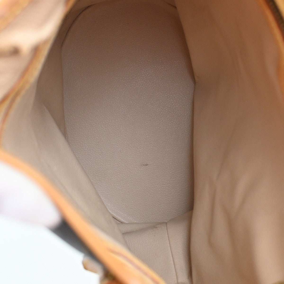 LOUIS VUITTON BUCKET GM Shoulder Tote Bag Monogram Leather Brown M42236 88YJ102