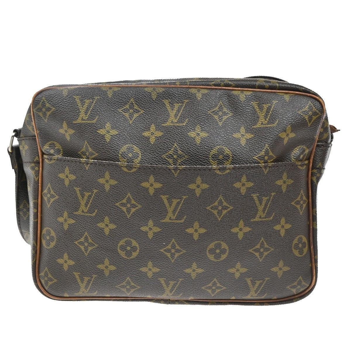 LOUIS VUITTON Nile Migratoire Shoulder Bag Monogram Leather Brown M45244 04TA203