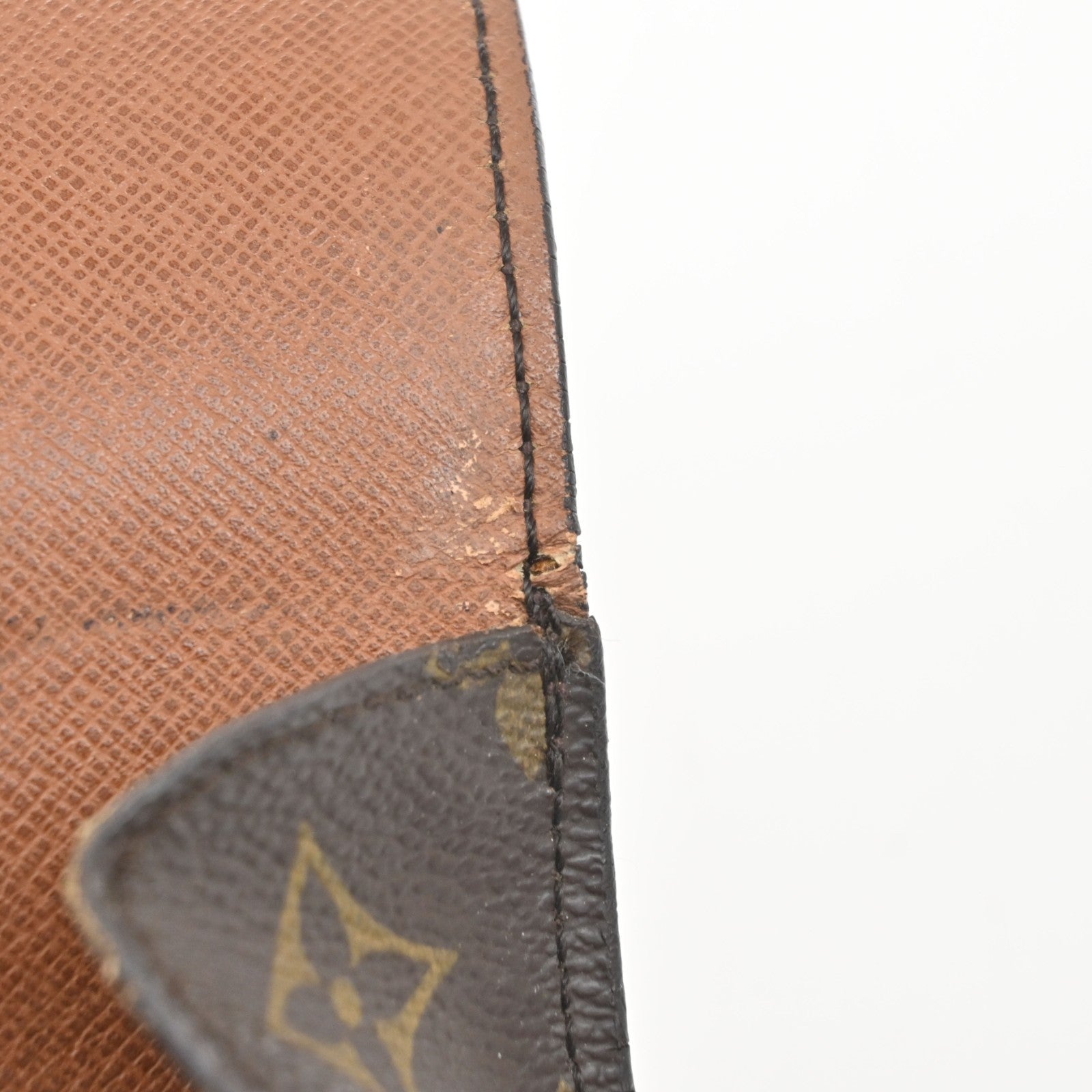 LOUIS VUITTON Mini Saint Cloud Shoulder Bag Monogram Leather BN M51244 38MA657