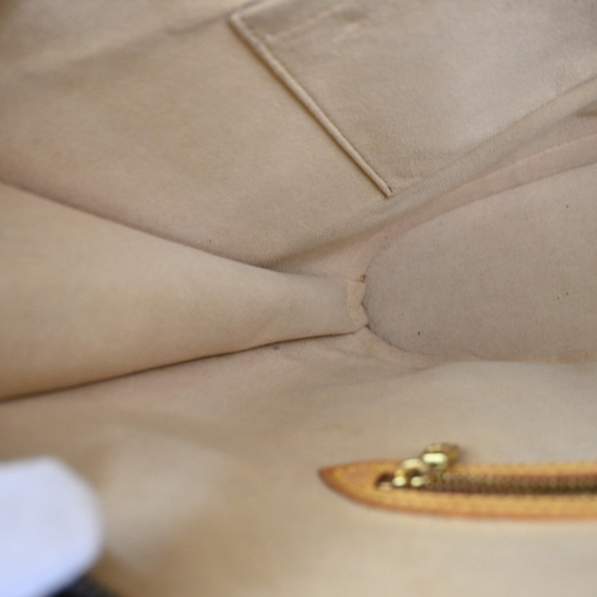 LOUIS VUITTON BABYLONE Shoulder Bag Monogram Leather Brown France M51102 32YJ032