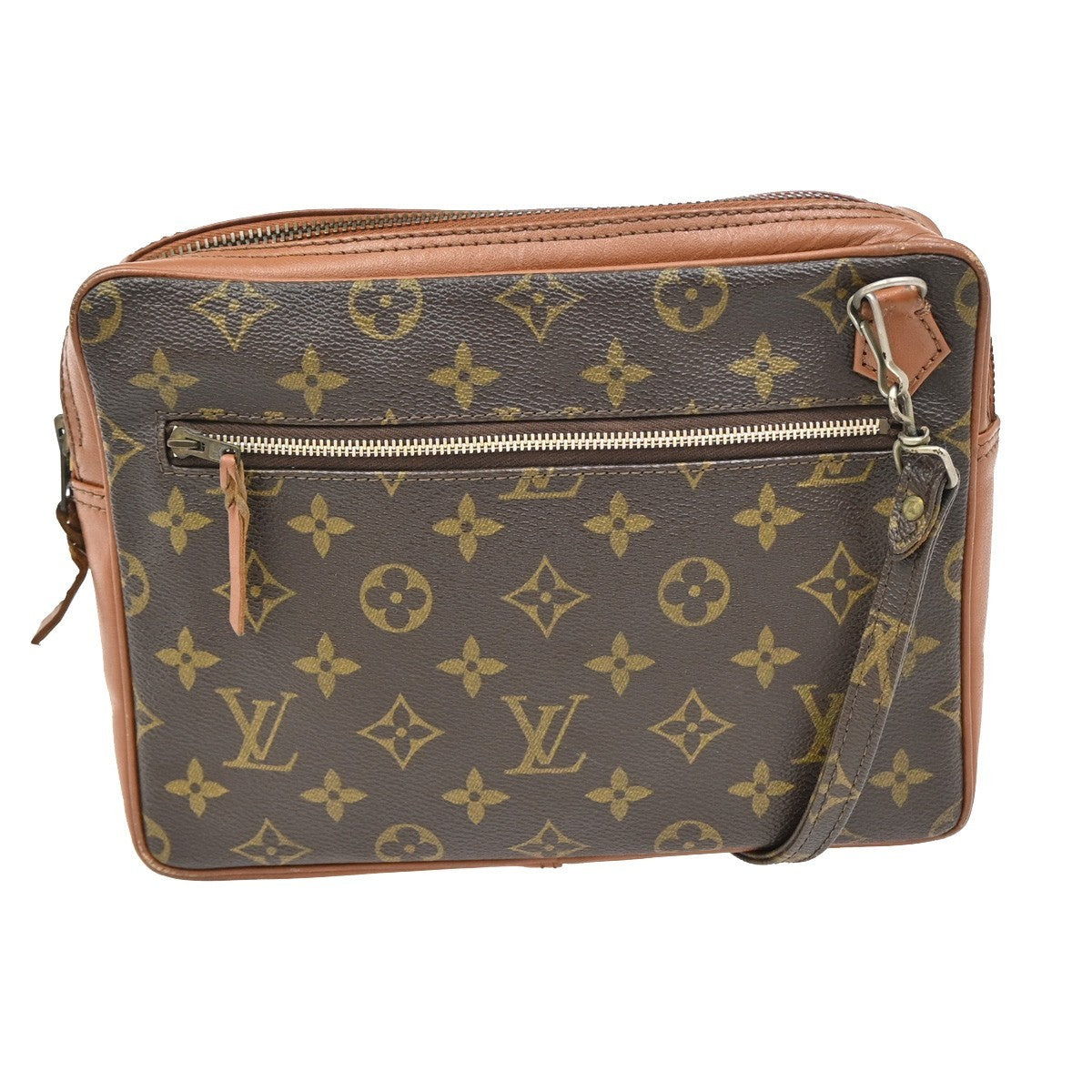 LOUIS VUITTON Pochette Sport Shoulder Bag Monogram Brown N0.183 62FC135
