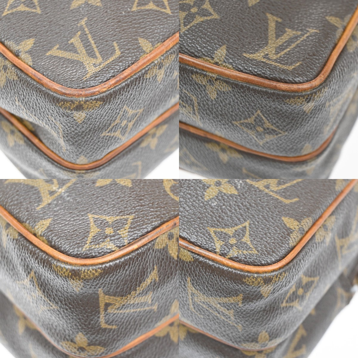 LOUIS VUITTON Mini Amazon Shoulder Bag Monogram Leather Brown M45238 32KP610