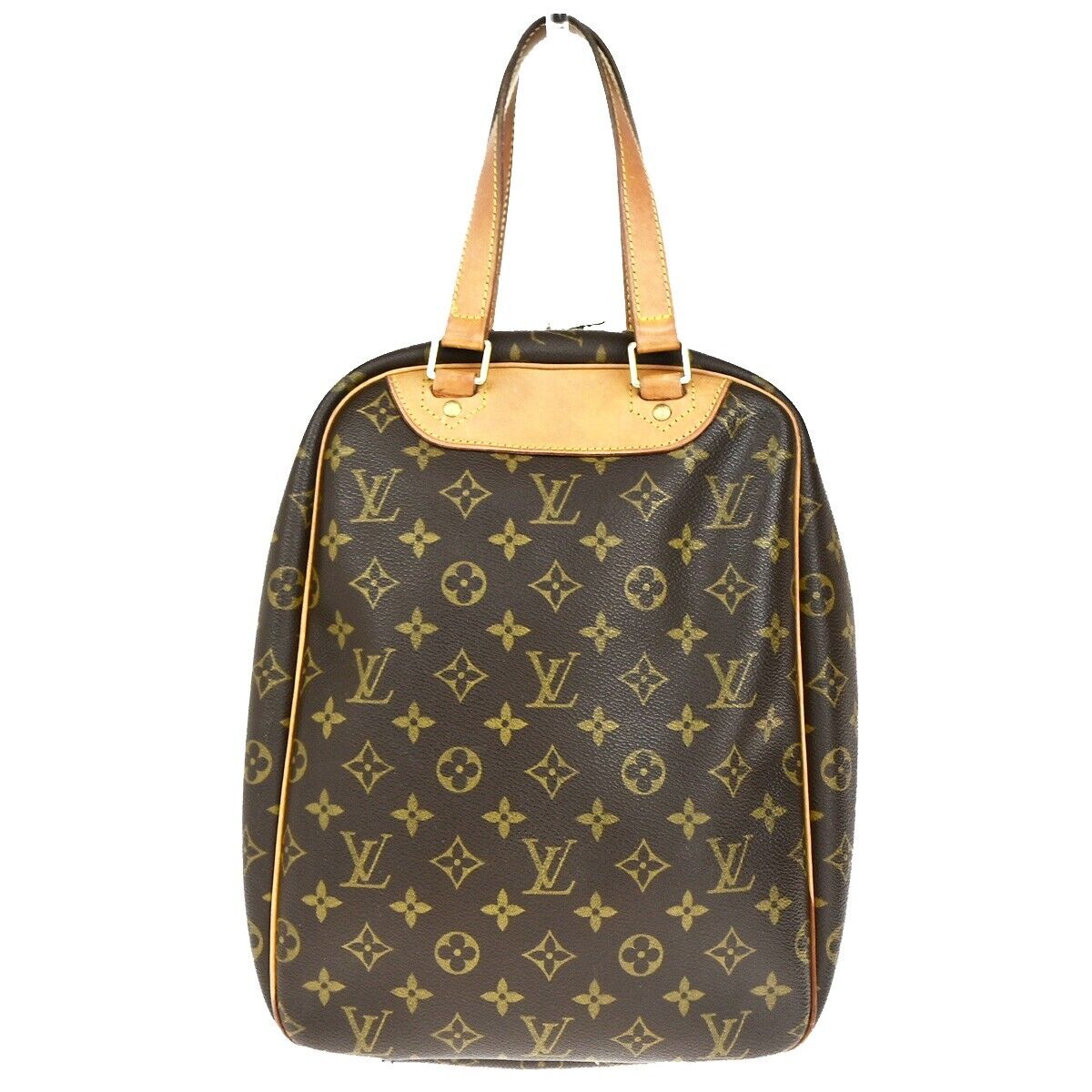 LOUIS VUITTON Excursion Shoes Hand Bag Monogram Leather Brown M41450 64SJ518