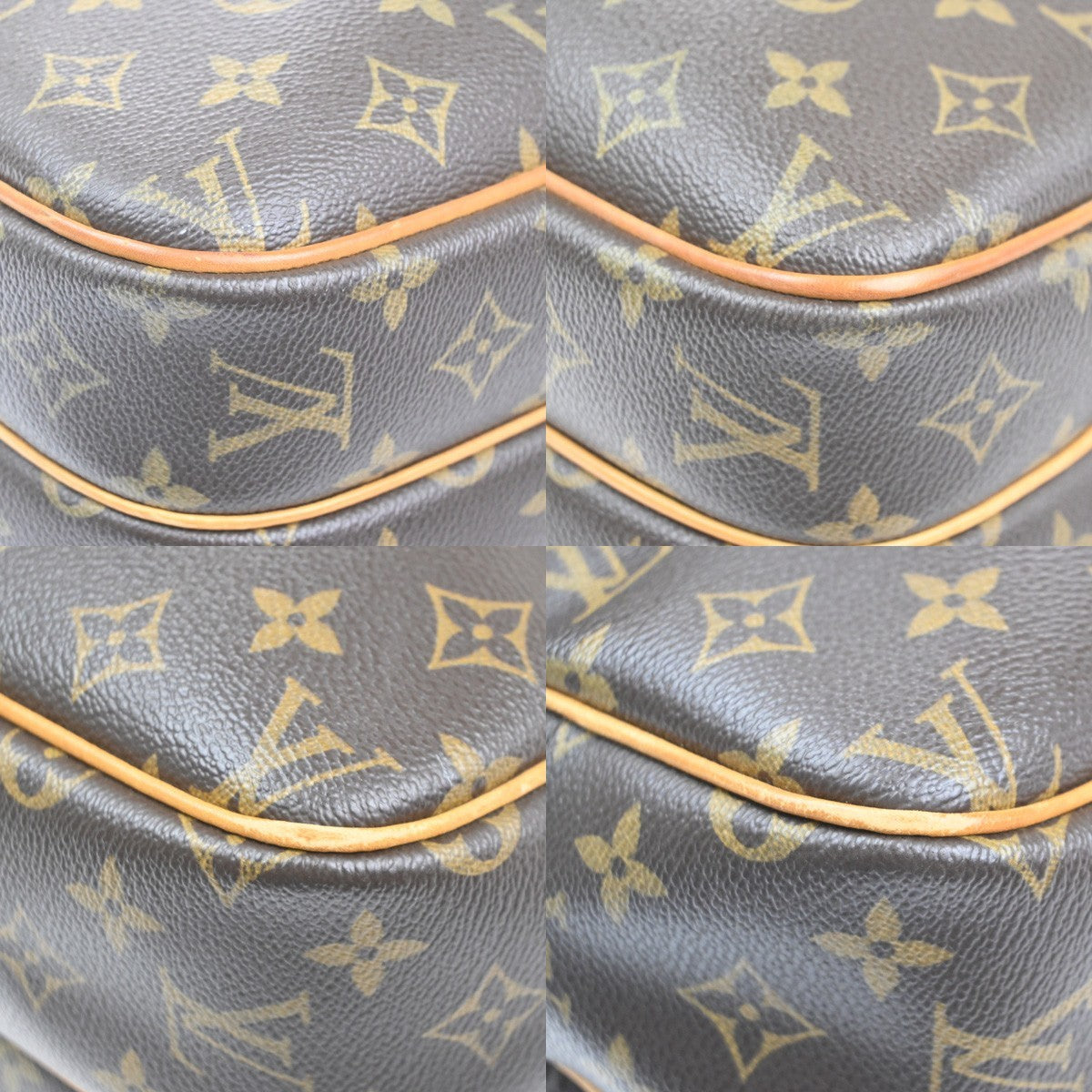 LOUIS VUITTON Reporter PM Crossbody Shoulder Bag Monogram Leather M45254 85KC862