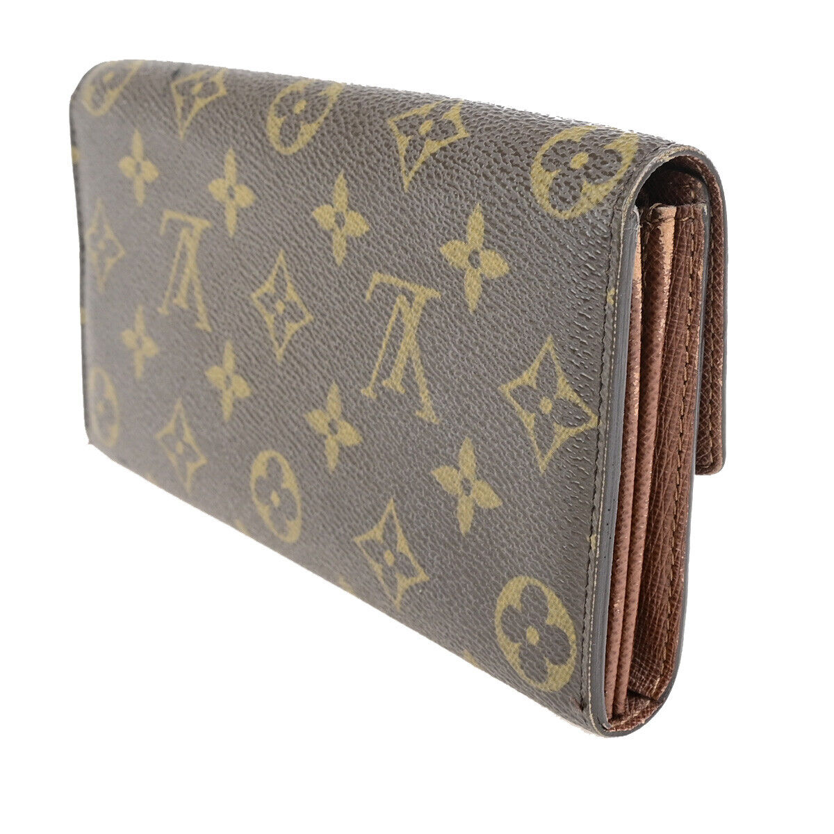 LOUIS VUITTON Portefeuille Sarah Long Bifold Wallet Monogram BN M61734 69YG494