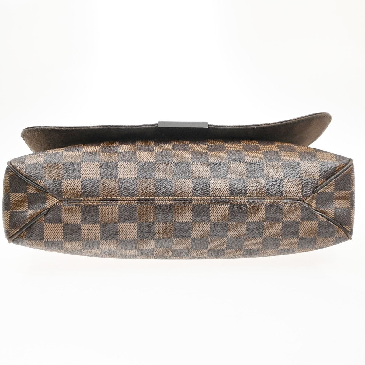 LOUIS VUITTON District MM Shoulder Bag Damier Ebene Leather Brown N41212 87MA625