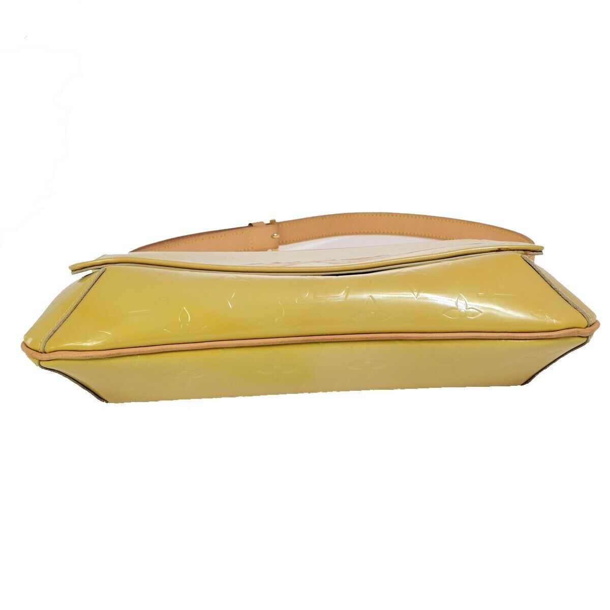 LOUIS VUITTON Thompson Street Shoulder Bag Monogram Vernis Beige M91008 62EC357