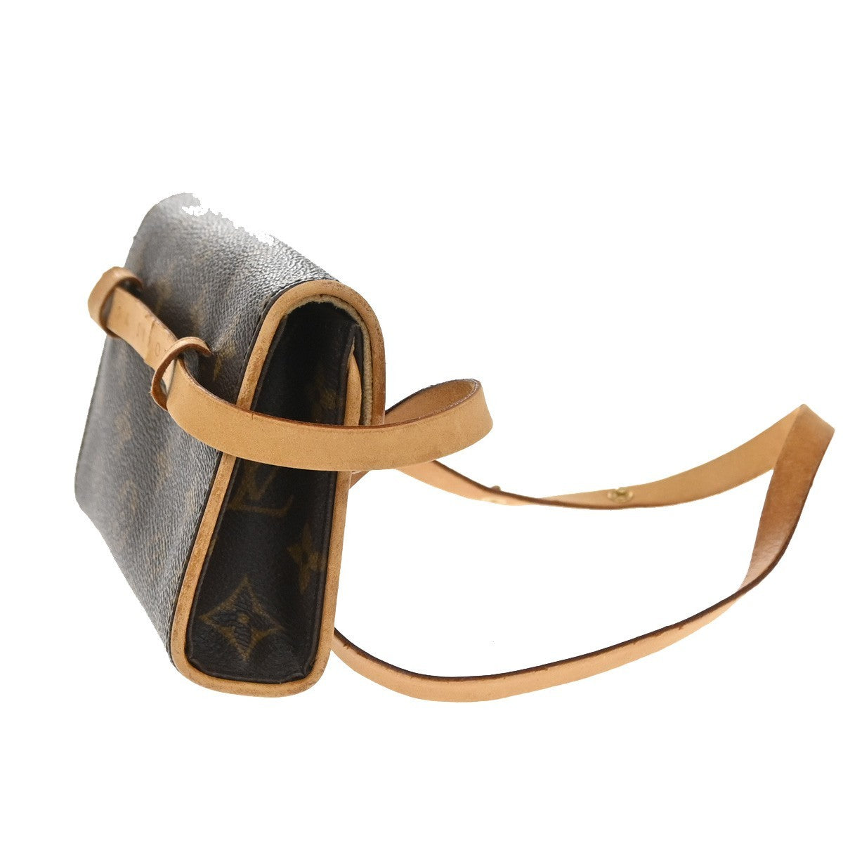 LOUIS VUITTON Pochette Florentine Bum Bag  Monogram Leather Brown M51855 31SA104