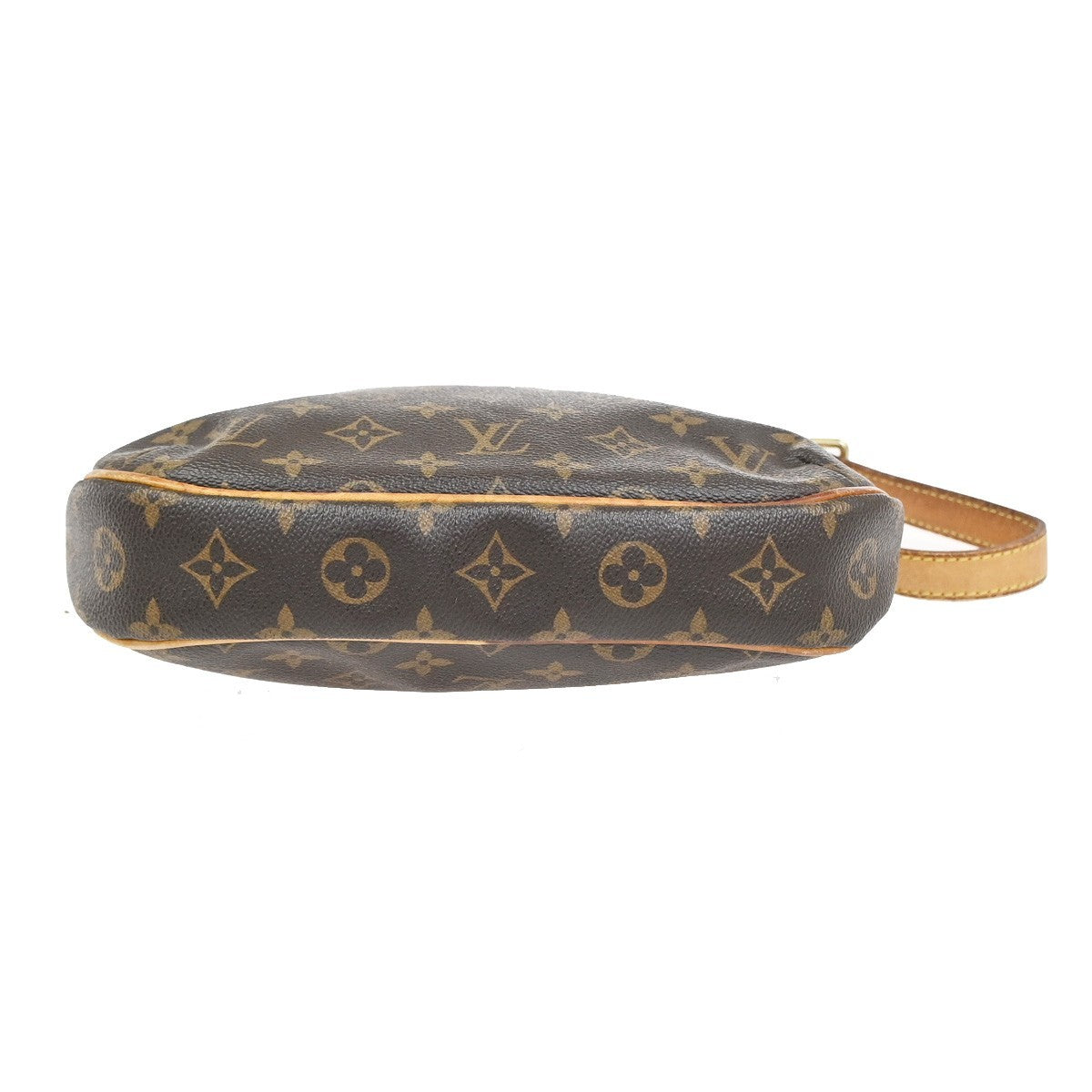 LOUIS VUITTON Odeon PM Shoulder Bag Monogram Leather Brown Spain M56390 73KC908