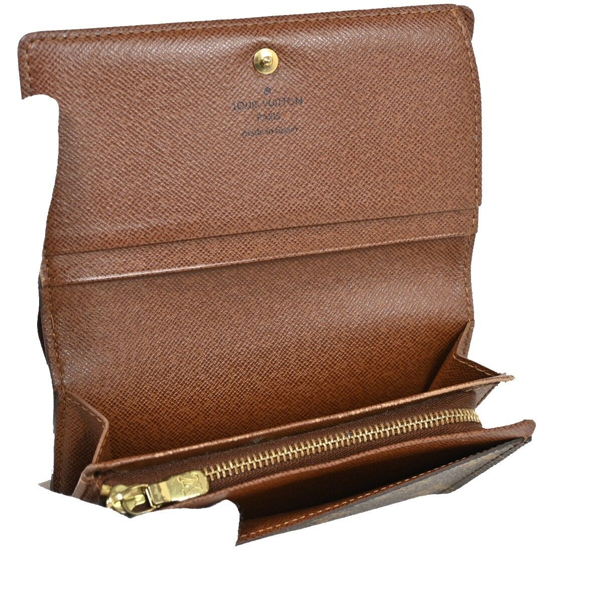 LOUIS VUITTON Porte Monnaie Billets Tresor Bifold Wallet Monogram M61730 66SH502