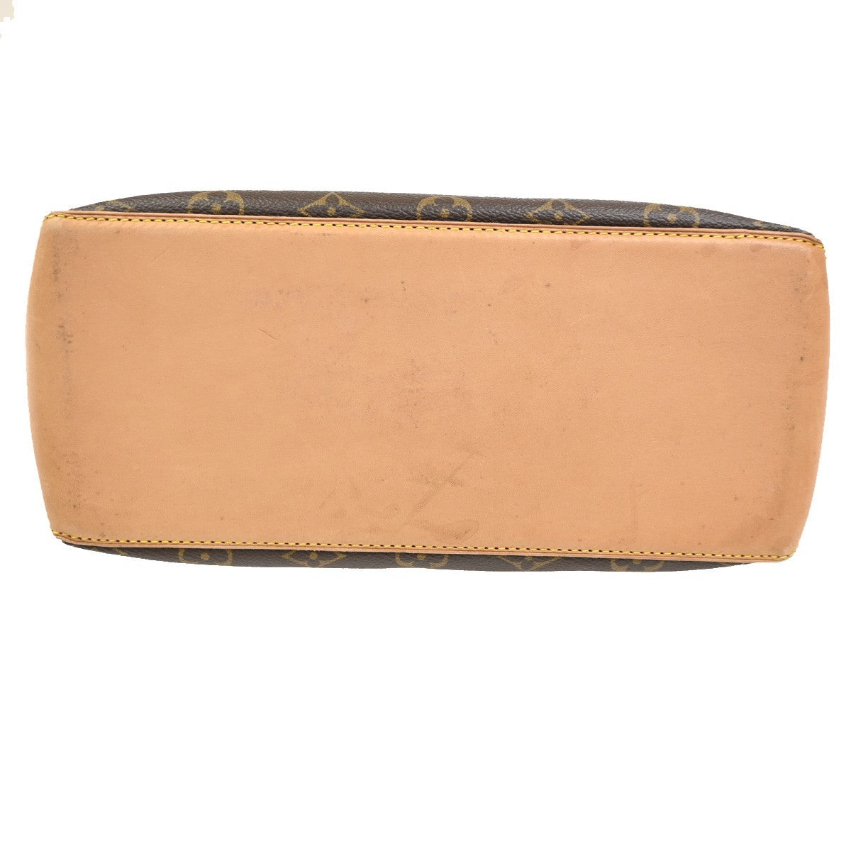 LOUIS VUITTON Cabas Piano Shoulder Bag Monogram Leather Brown M51148 28CA579