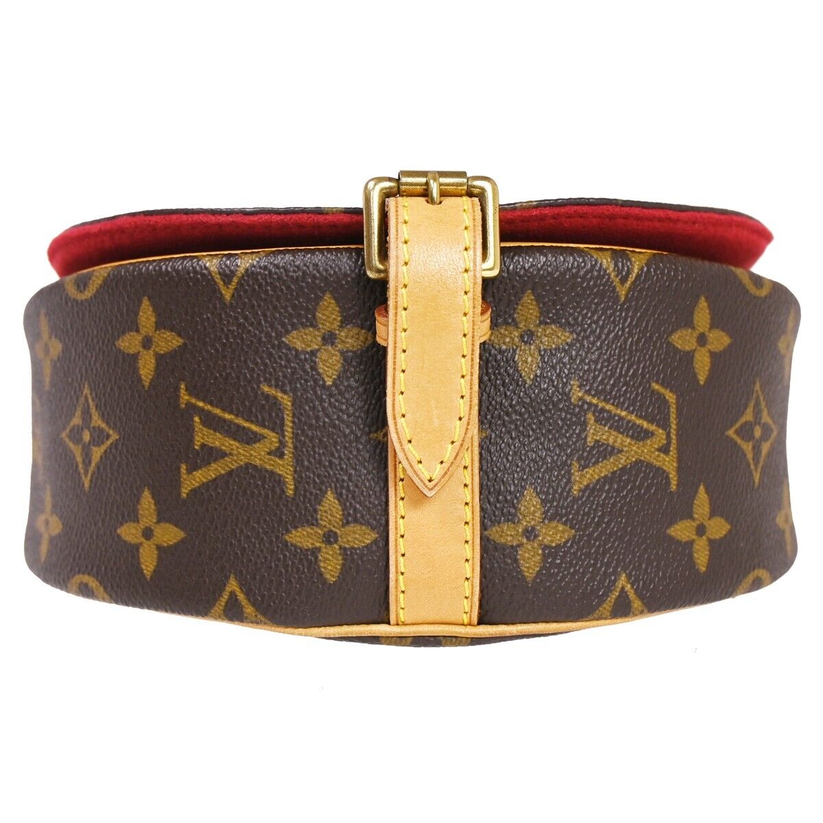 LOUIS VUITTON Tambourine Shoulder Bag Monogram Leather Brown M51179 638HB460
