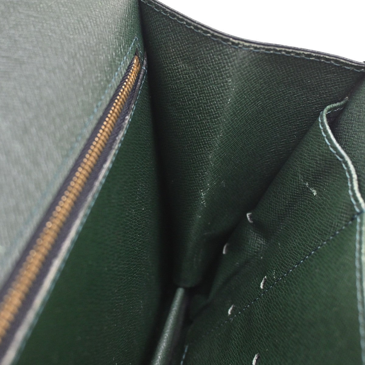 LOUIS VUITTON Pochette Kourad Clutch Hand Bag Taiga Leather GN M30194 05KC165