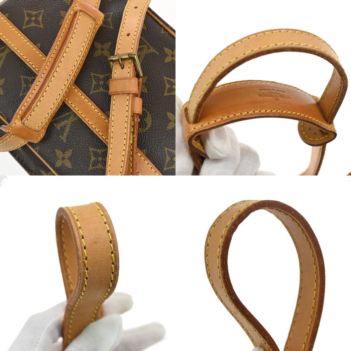 LOUIS VUITTON Trocadero 24 Shoulder Bag Monogram Leather Brown M51276 34EE242