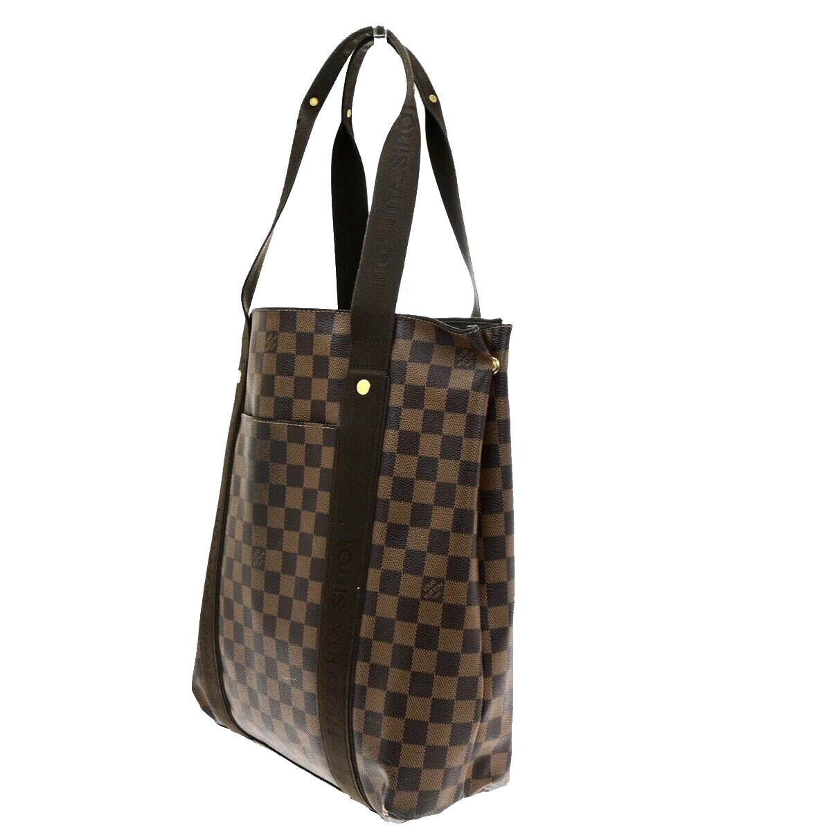 LOUIS VUITTON Cabas Beaubourg Shoulder Bag Damier Ebene Leather N52006 70KA562
