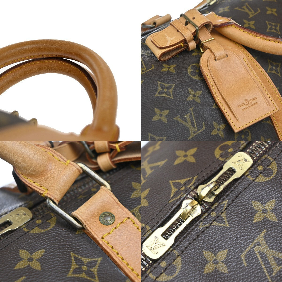 LOUIS VUITTON Keepall Bandouliere 55 2Way Hand Bag Monogram BN M41414 13EE210
