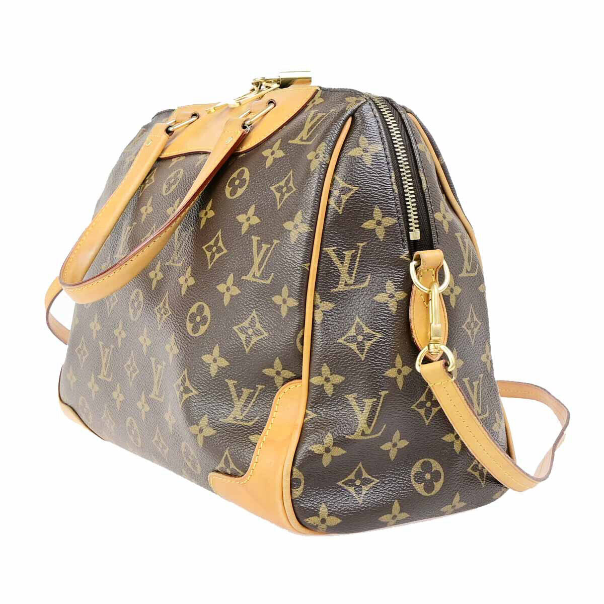 LOUIS VUITTON Retiro 2Way Hand Bag Monogram Leather BN Bordeaux M50056 29YG533
