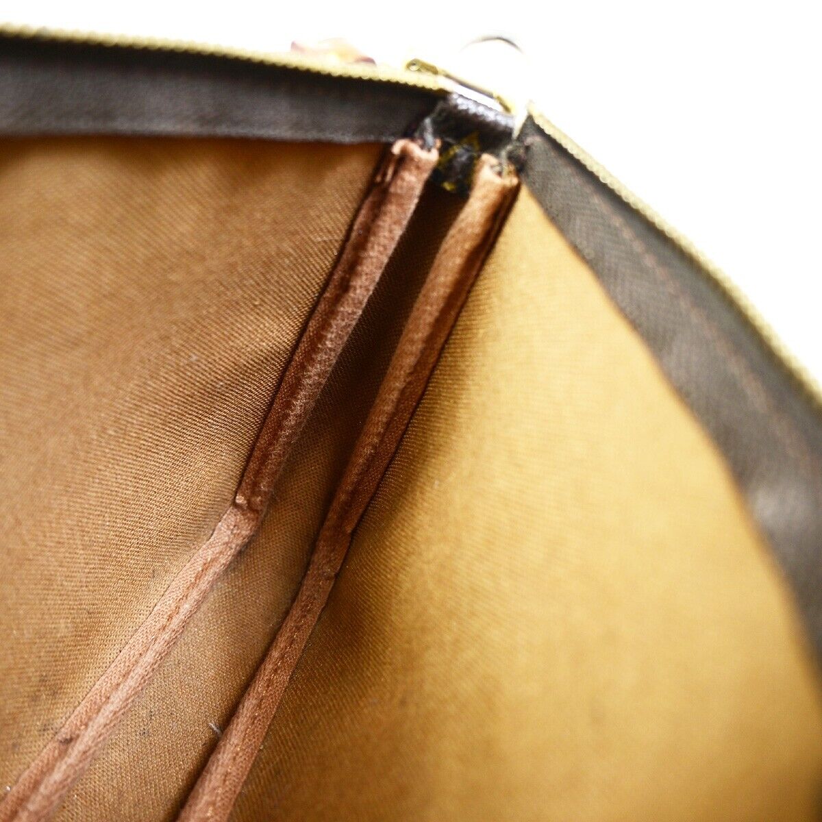 LOUIS VUITTON Pochette Accessoires Hand Bag Monogram Leather BN M51980 84EB026