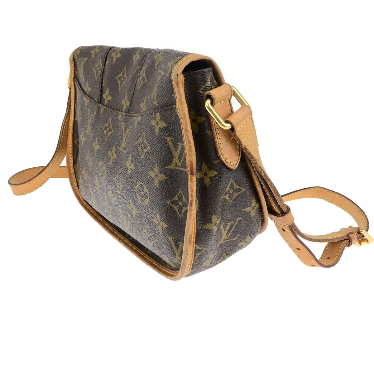 LOUIS VUITTON Menilmontant PM Shoulder Bag Monogram Leather BN M40474 98KA504