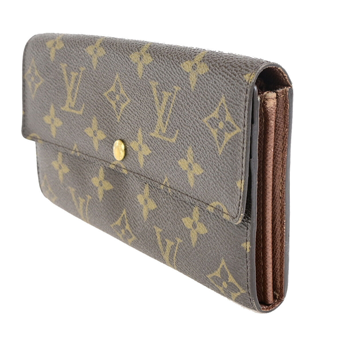LOUIS VUITTON Portefeuille Sarah Long Bifold Wallet Monogram BN M61734 69YG494