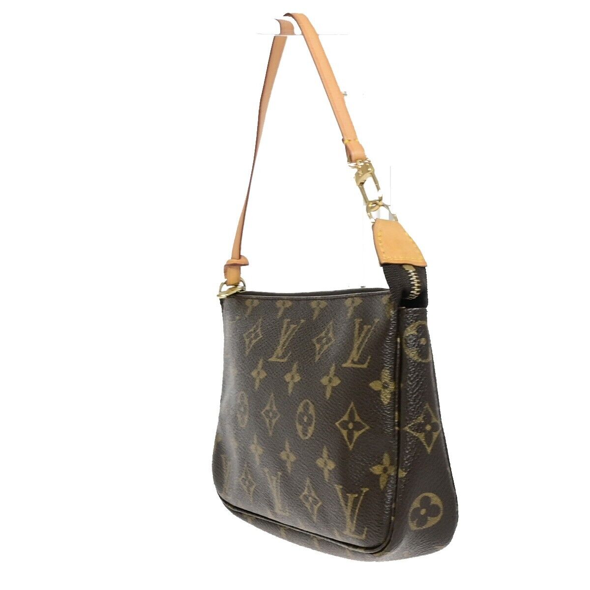 LOUIS VUITTON Pochette Accessoires Hand Bag Monogram Leather BN M51980 99EB455