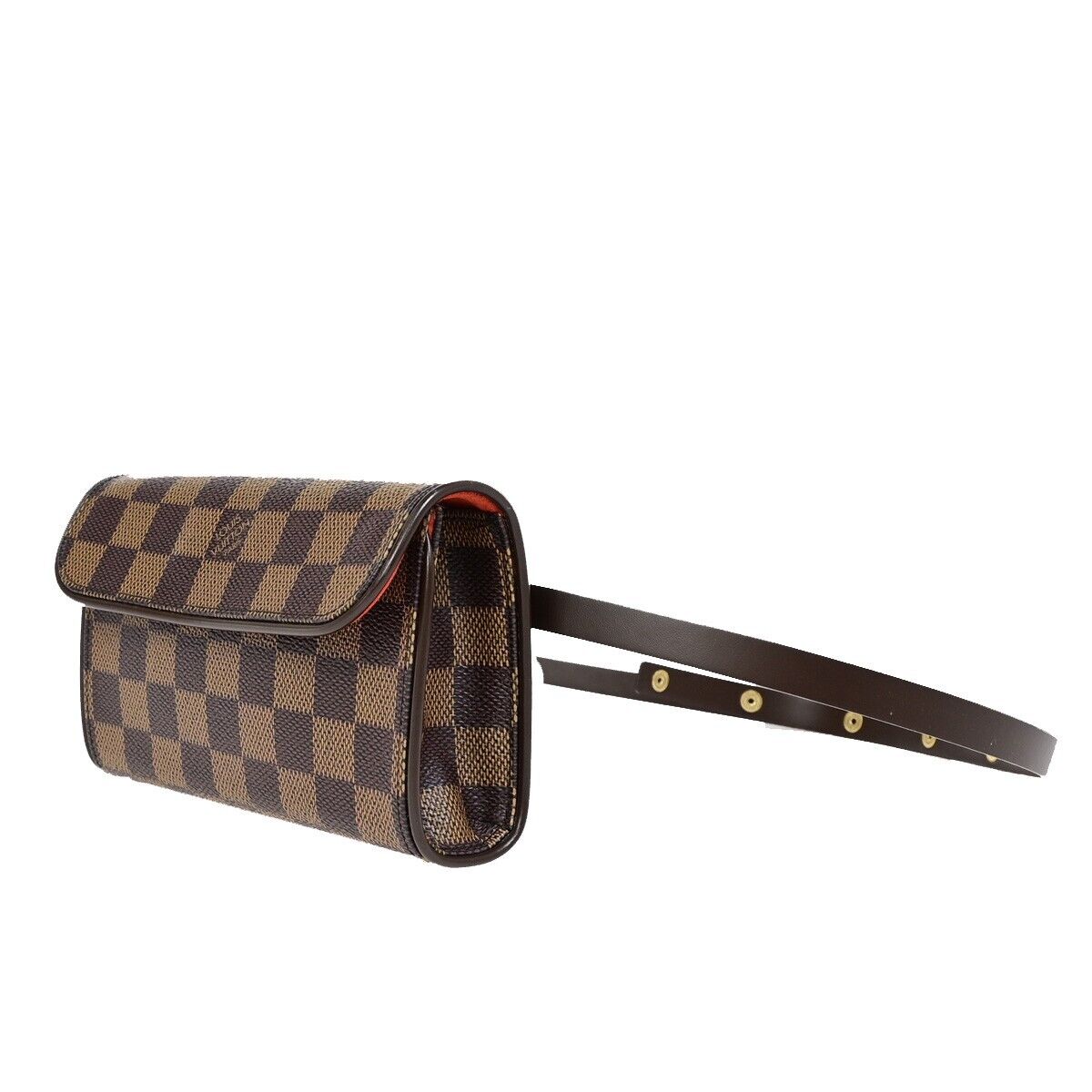 LOUIS VUITTON Pochette Florentine Bum Bag Damier Leather Brown N51856 59FA605