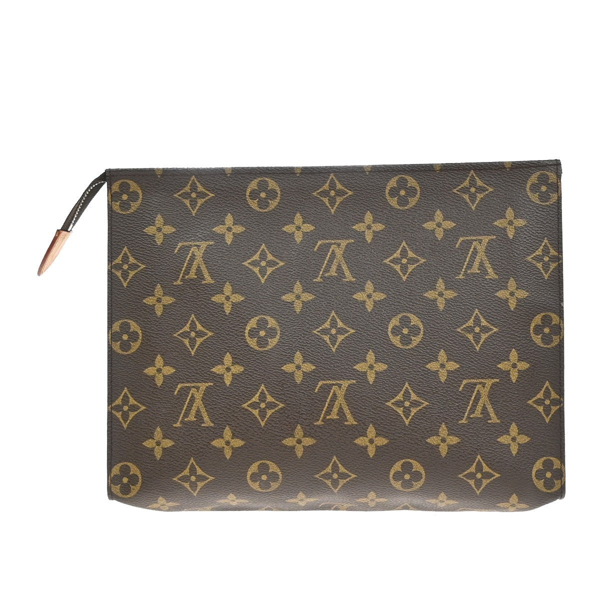 LOUIS VUITTON Poche Toilette 26 Clutch Hand Bag Monogram Leather M47542 67EG006