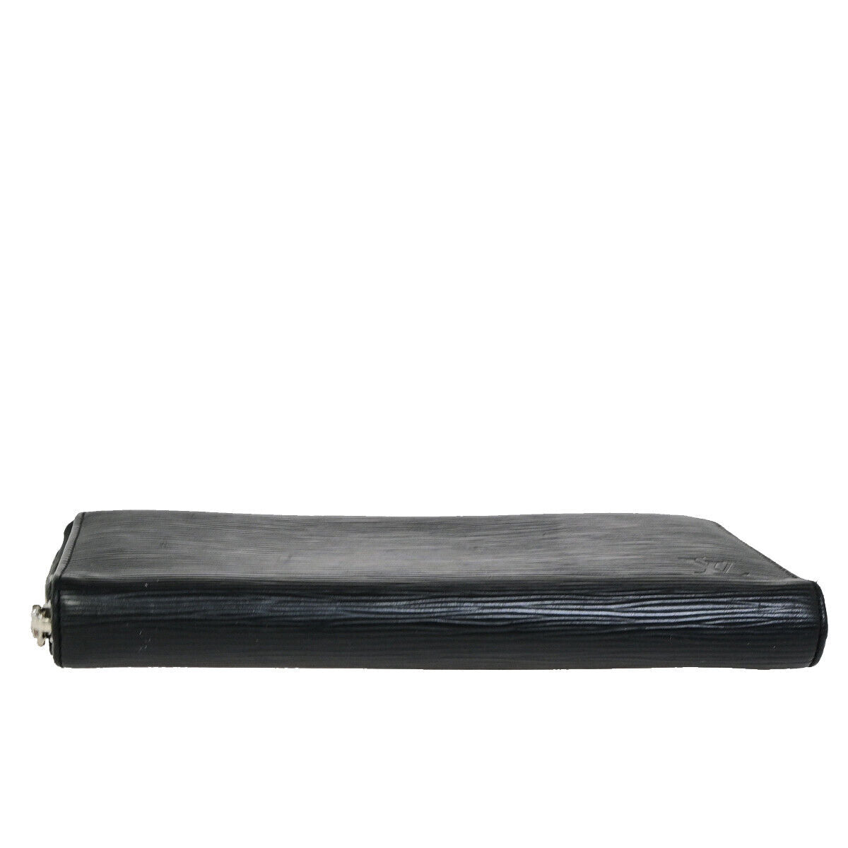LOUIS VUITTON Zippy Organizer Long Wallet Epi Leather Black SHW M62643 69YF748