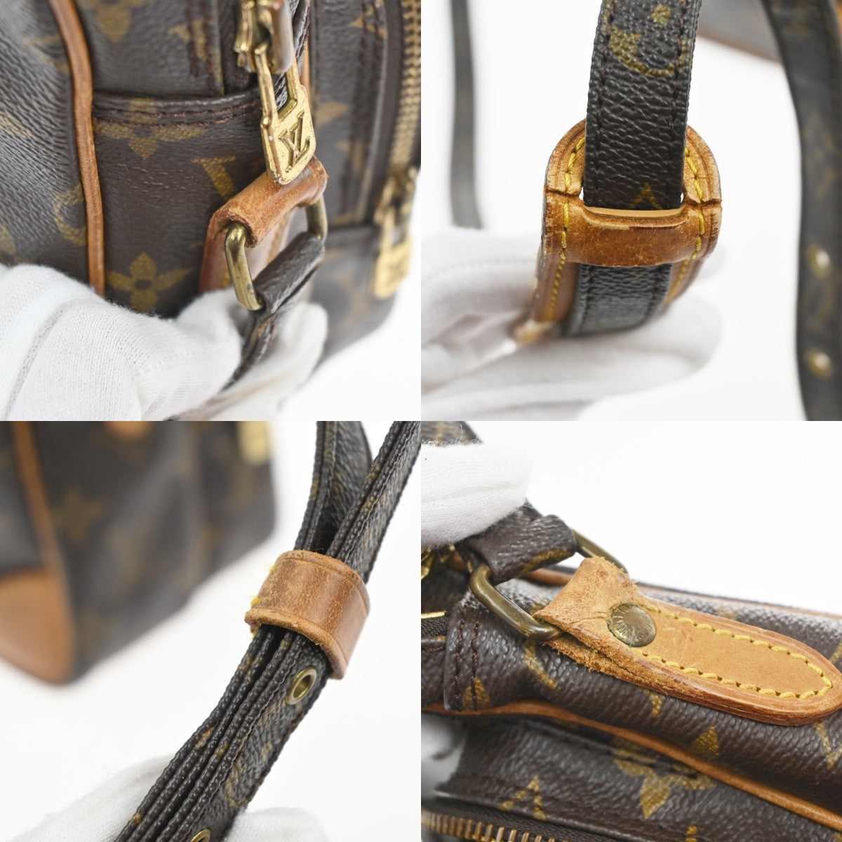 LOUIS VUITTON Amazon Crossbody Shoulder Bag Monogram Leather BN M45236 34EG393