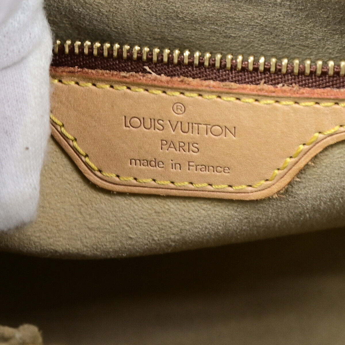 LOUIS VUITTON Looping MM Shoulder Bag Monogram Leather BN France M51146 12YF534